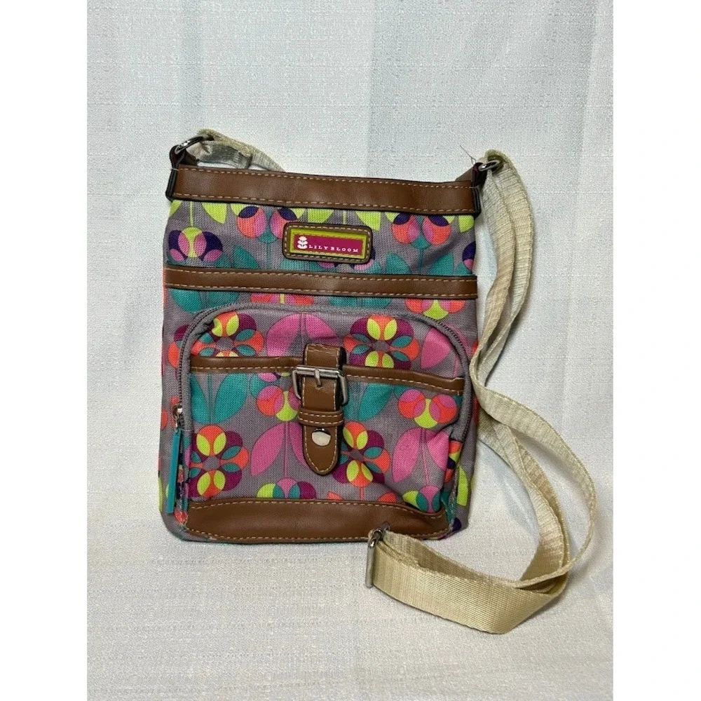 Lily Bloom‎ Crossbody Purse Small Floral